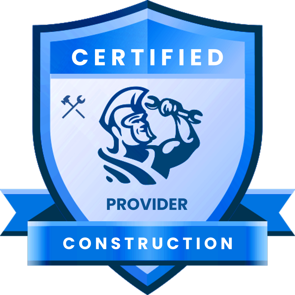 Certified ServiceTitan Construction Provider Badge
